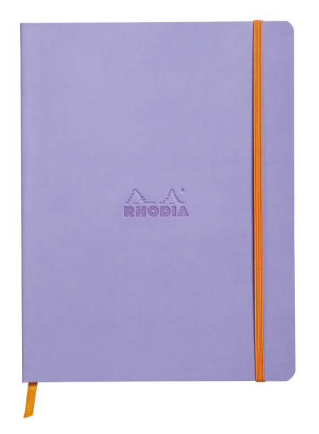 Rhodia Softcover Notebook - Large - Iris - Lined